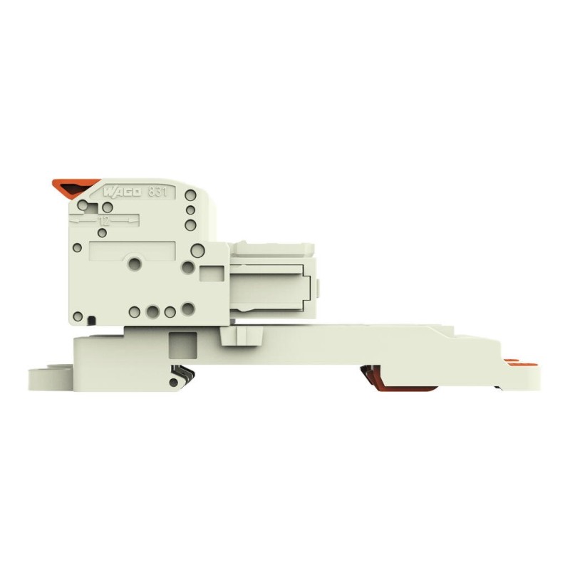 831-1106/306-000 1-conductor female connector;lever;Push-in CAGE CLAMP®;light gray