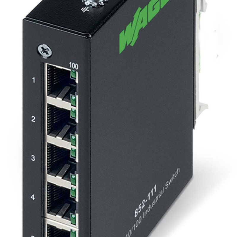 852-111 Industrial-ECO-Switch;5-port 100Base-TX;black