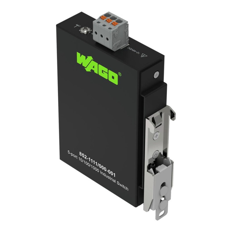 852-1111/000-001 Industrial-ECO-Switch;5-port 1000Base-T;black