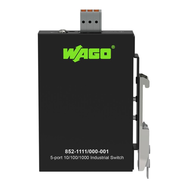 852-1111/000-001 Industrial-ECO-Switch;5-port 1000Base-T;black