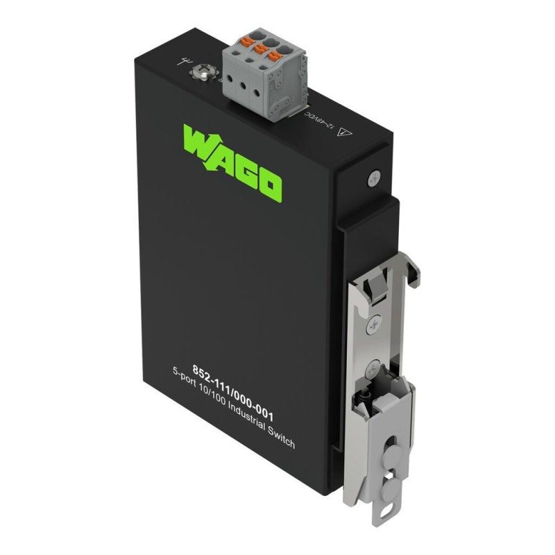 852-111/000-001 Industrial-ECO-Switch;5-port 100Base-TX;black