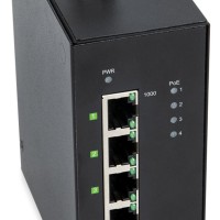 852-1411/000-001 Промисловий ECO-комутатор; 5-портовий 1000Base-T; 4 * Power over Ethernet