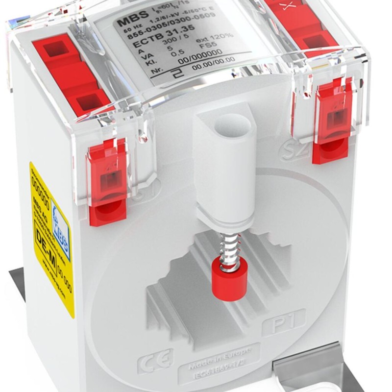 855-305/250-509 Plug-in current transformer;Primary rated current: 250 A;Secondary rated current: 5 A