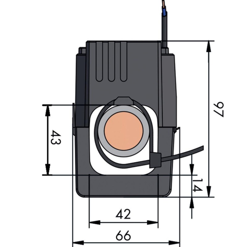 855-5005/500-001 Split-core current transformer;Primary rated current: 500 A;Secondary rated current: 5 A