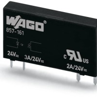 857-161 Basic solid-state relay;Nominal input voltage: 24 VDC;Output voltage range: 0 … 30 VDC