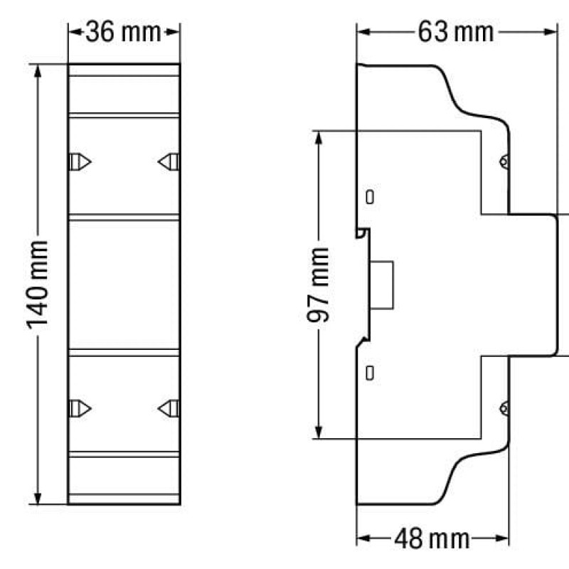 879-3040 Energy meter (MID25);for transformer connection;1 A / 5 A