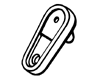 Wall fastening lug (4 pcs) FP 22046